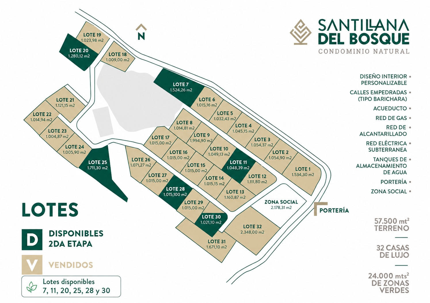 Plano Santilana del Bosque